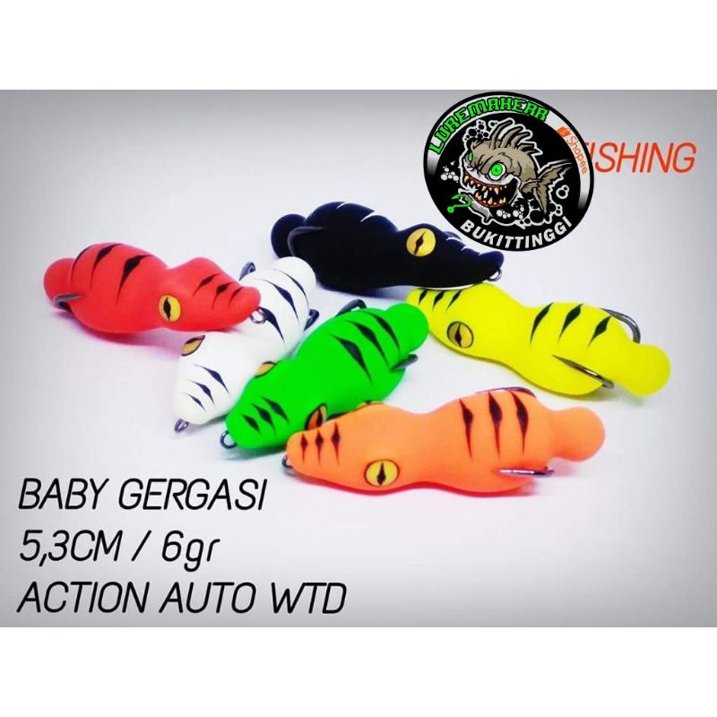 Dum dum Frog Baby Gergasi Dum dum Frog Baby Gergaji