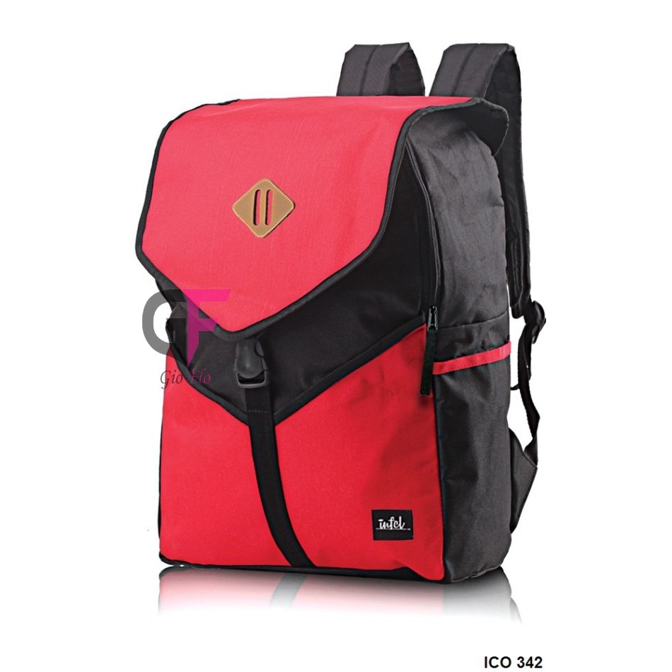 GIOFLO Tas Backpack Terbaru Keren Red / ICO 342