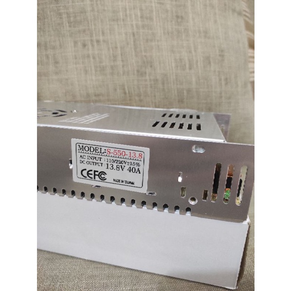 Power Supply 40A 13,8V GROSIR Taiwan, 40A 13.8V