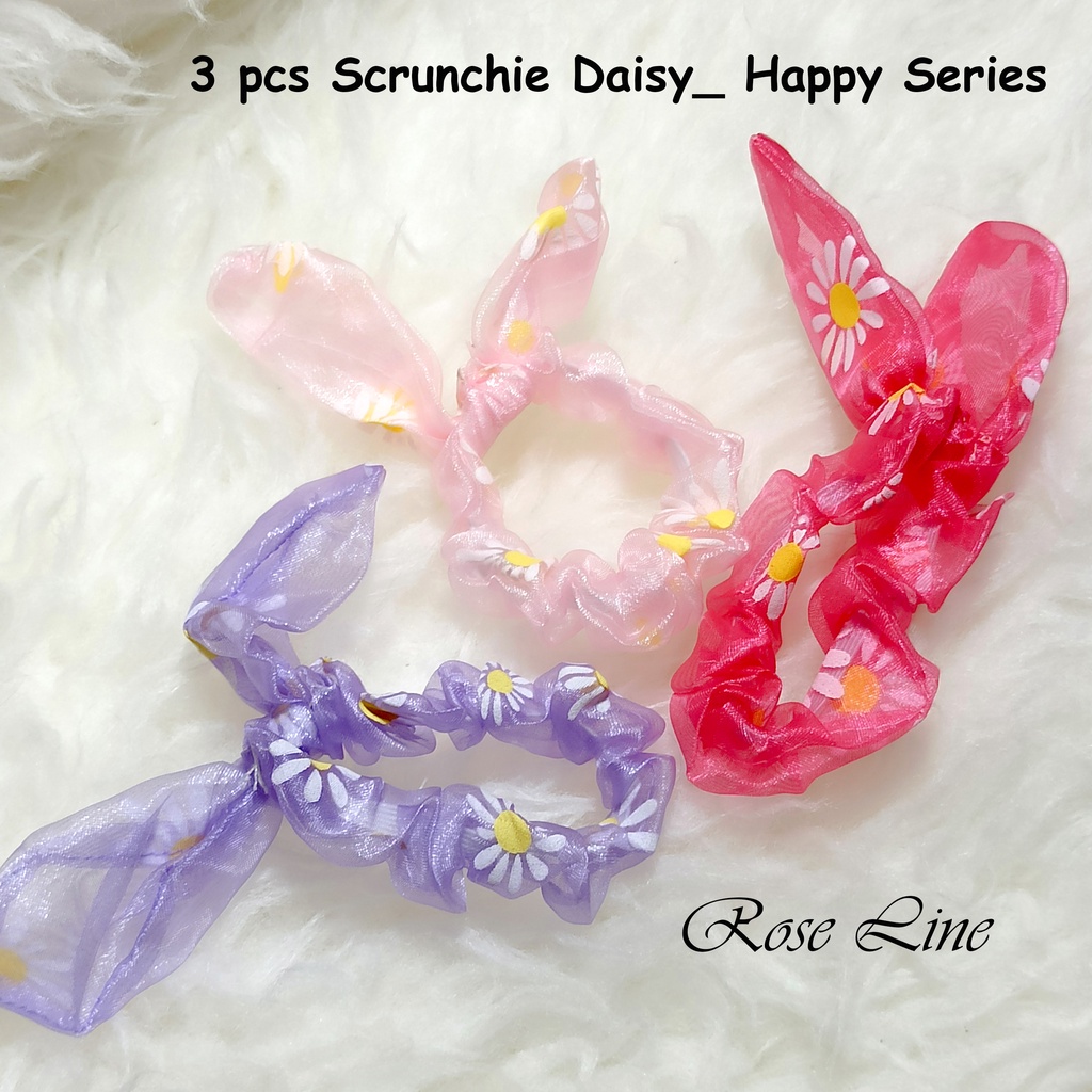 Scrunchie Cantik Daisy