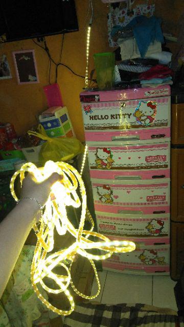 LAMPU LED STRIP WARM WHITE Kuning SELANG 5050 Meteran LAMPU LED STRIP WARM WHITE Kuning SELANG 5050 Meteran