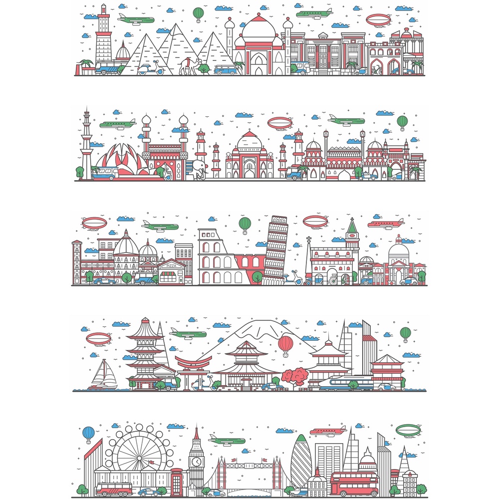 Architect City World Vector - Coreldraw