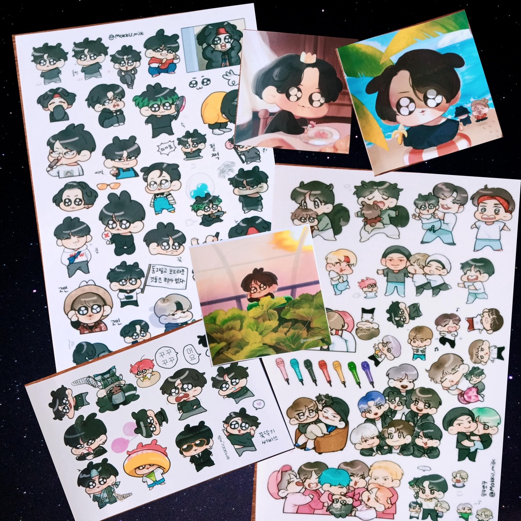 BTS Sticker Jeykey JK Jungkook Kookie KOOK