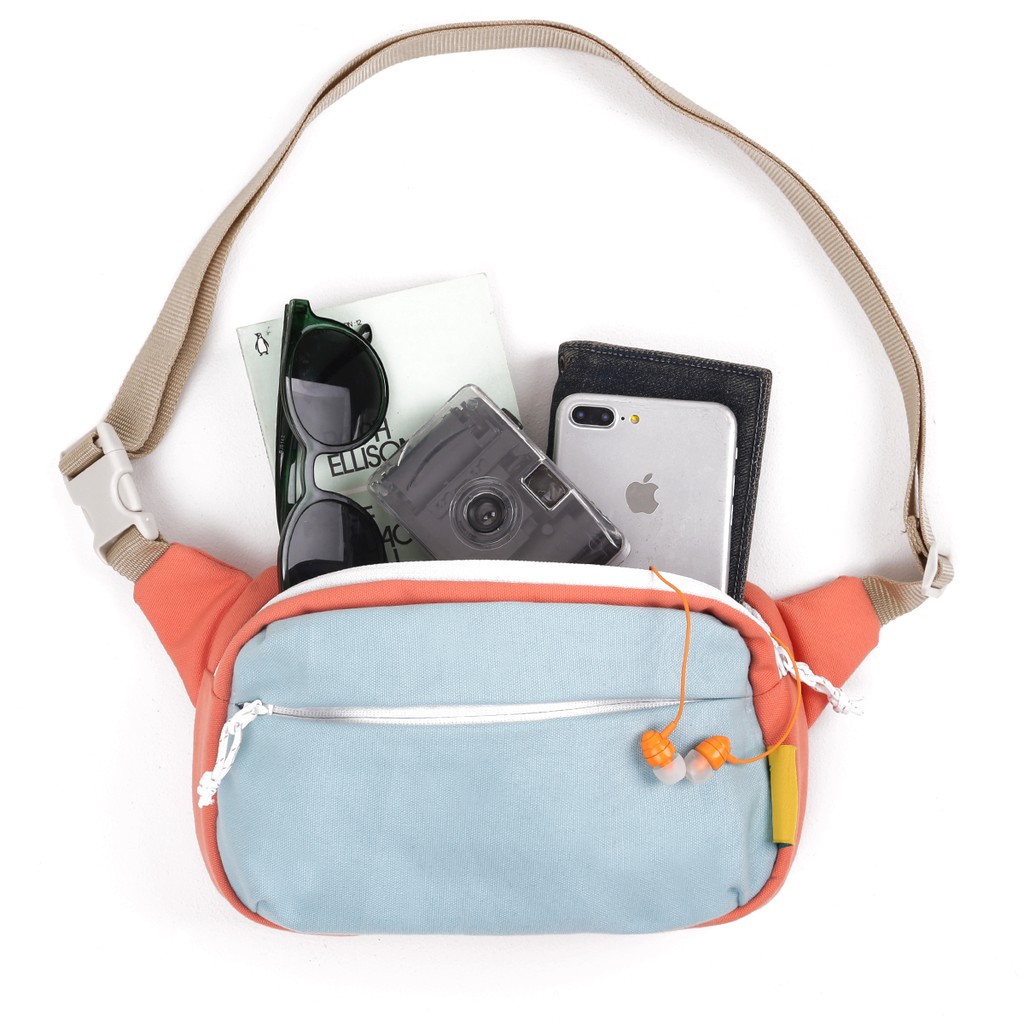 [COLLABS] Waist Bag VISVAL X Indy Ratna Series Light Blue - Tas