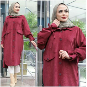  READY  Lidya Tunic / BAJU ATASAN WANITA REMAJA CEWEK MUSLIM TUNIK TRENDY KEKINIAN TERBARUMosscrep