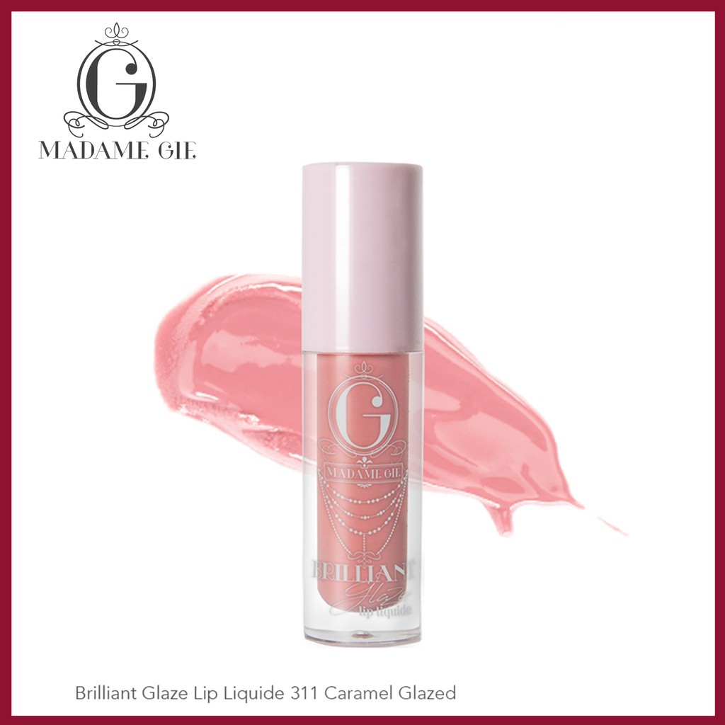 ⭐️ Beauty Expert ⭐️ Madame Gie Brilliant Glaze Lip Liquide - MakeUp Lip Gloss Lipstik