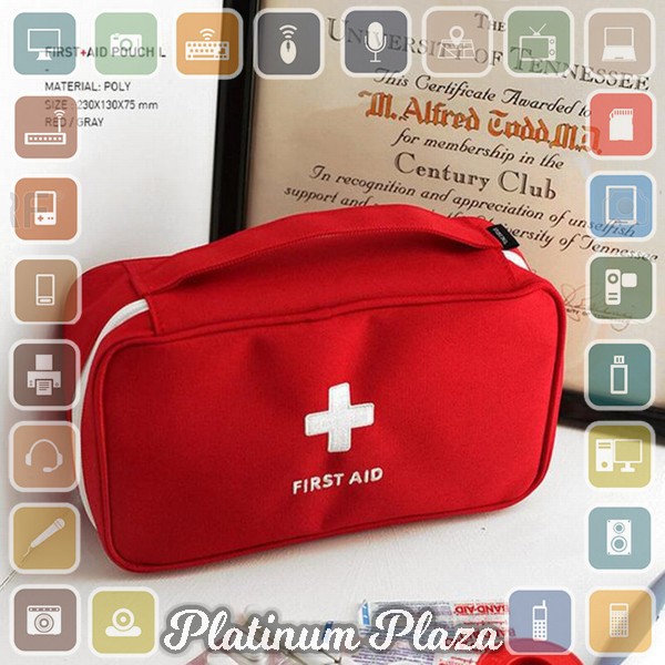 Tas Obat P3K - LG129 - Red`8QMWD6-