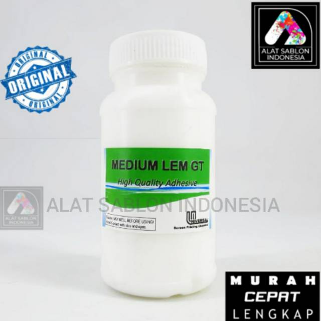 

LEM MEDIUM GT ALAT SABLON 100GR