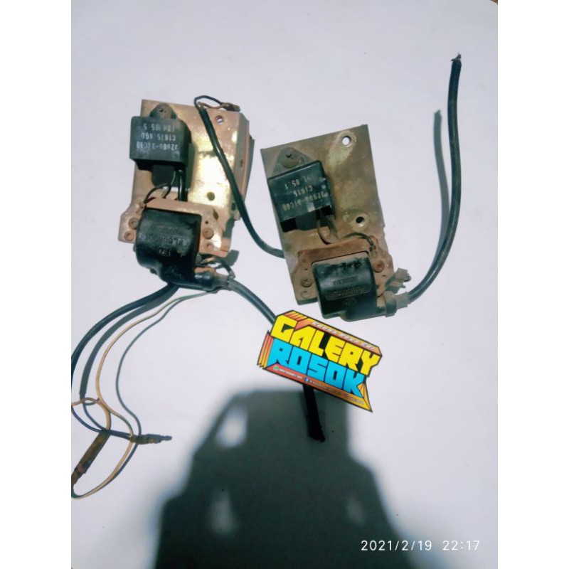 Cdi coil Suzuki Crystal Gs Rc 80 Rc 100 Bravo original copotan substitusi di A 100 RGR TS100