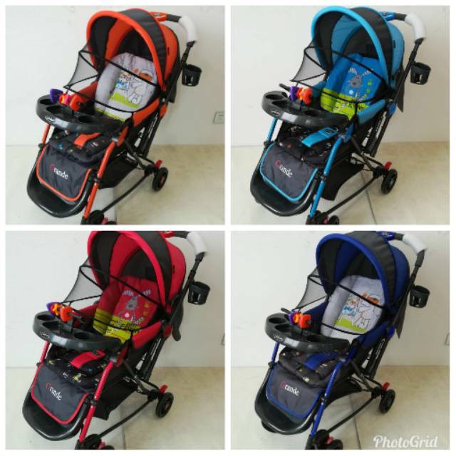 Pliko Baby Stroller Grande 268 / Kereta Dorong Bayi Pliko Pliko Grande 268