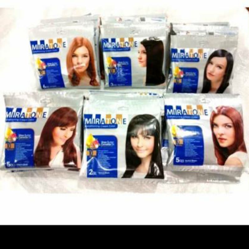 Miratone conditioning cream color sachet