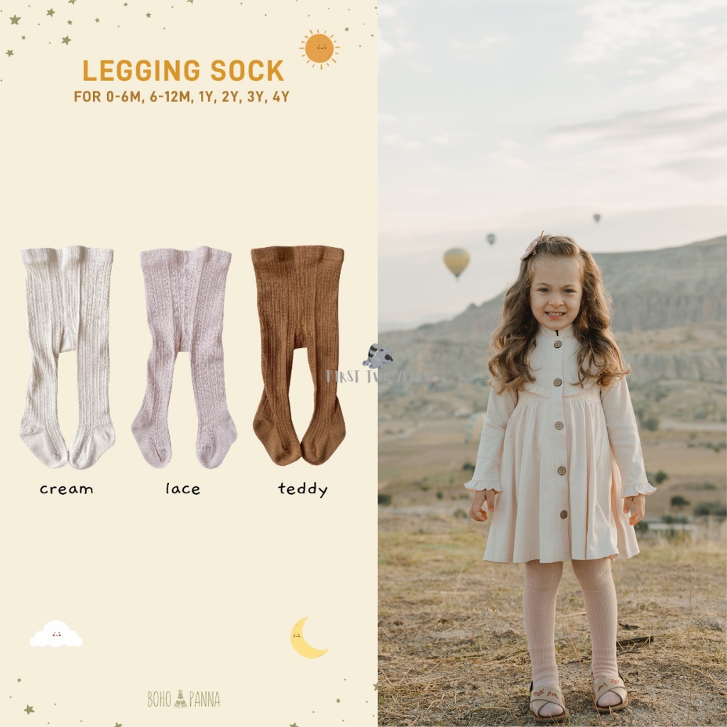 Bohopanna - Legging Socks - Legging Bayi Anak