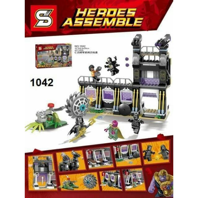 Lego Heroes Assemble 1042
