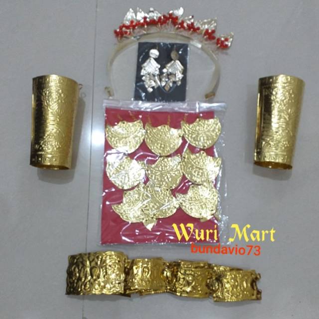 AKSESORIS BAJU BODO ANAK PEREMPUAN KOMPLIT