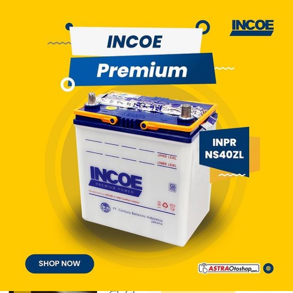 Aki Mobil Incoe NS60/L/LS