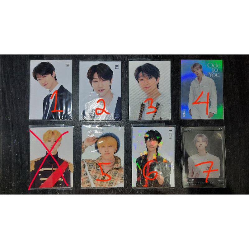 SEVENTEEN THE8 Japanese Trading Card Happy Ending Ode To You Japan Arena Tour Ideal Cut