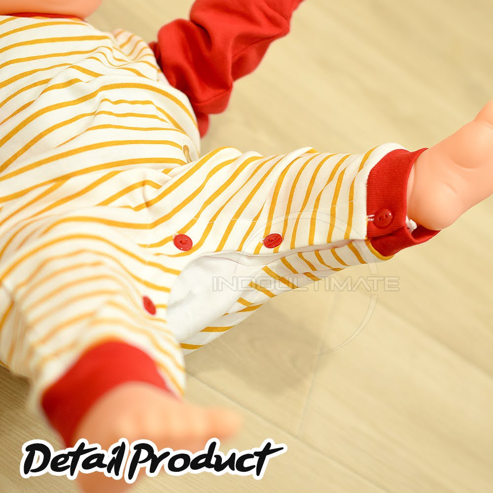 Jumper Bayi Jumsuit Jumpsuit Bayi Lengan Panjang BABY LEON Baju Tidur Piyama Bayi GY-140 GY-141