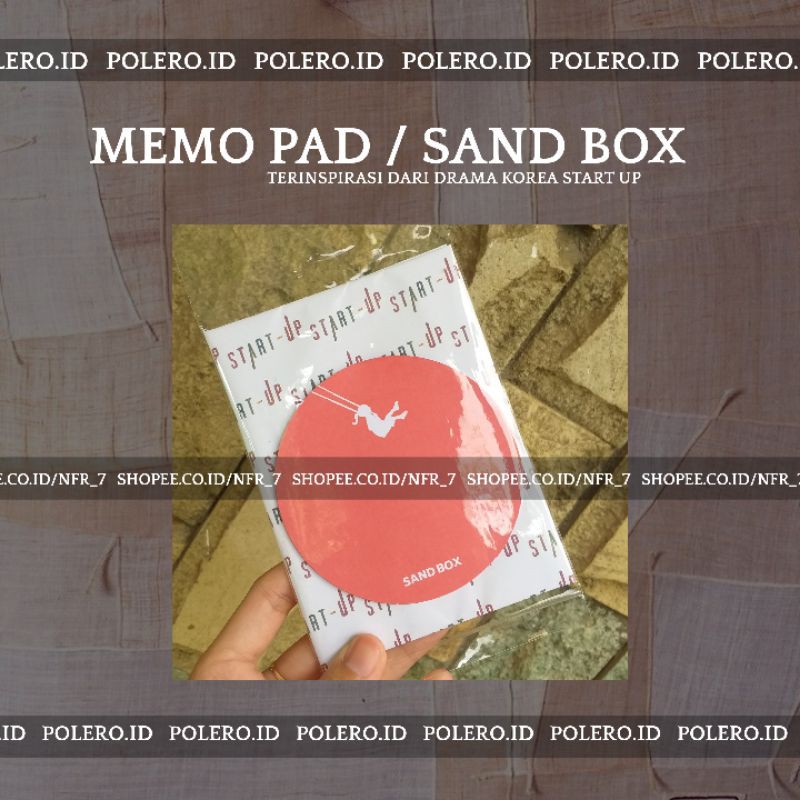 

(Ready) Start Up Memo Pad Sand Box (Drama Start Up)
