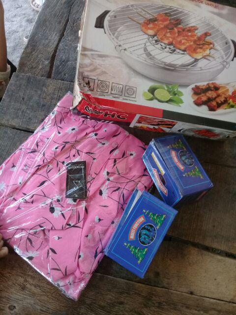 Grill Pemanggang/tempat Bakar Sate, Sosis,makanan( 2 Set /kg )..