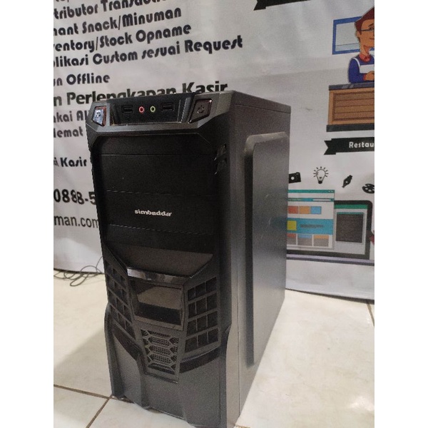 PC Core i3 8100 ram 4gb Hardisk 1 TB