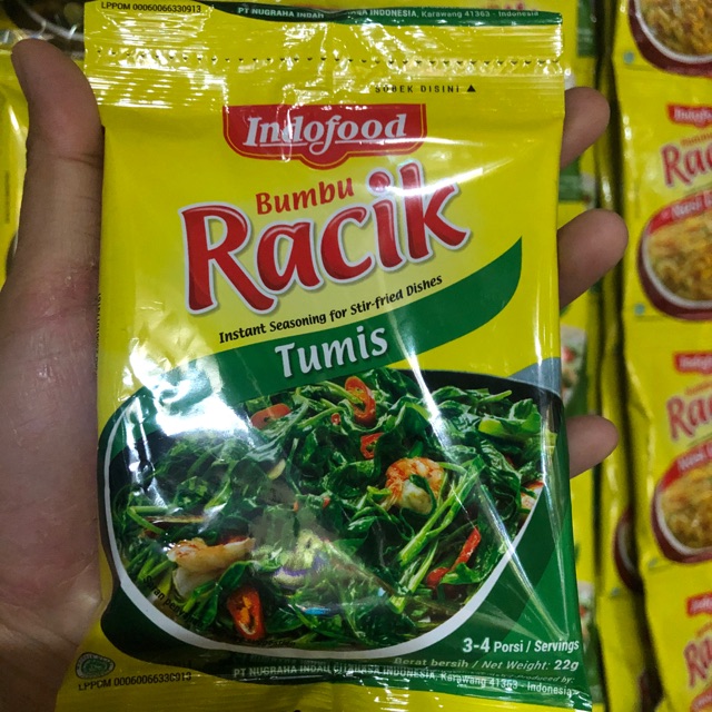 

Bumbu Racik Tumis 22gr