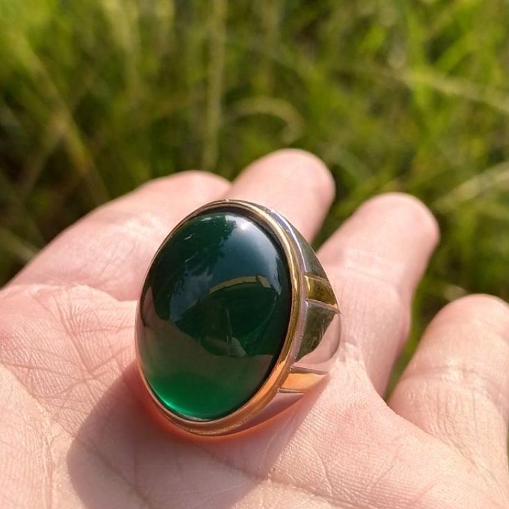 code Oo5O9-- CINCIN BATU AKIK BACAN DOKO JUMBO ASLI IMPORT