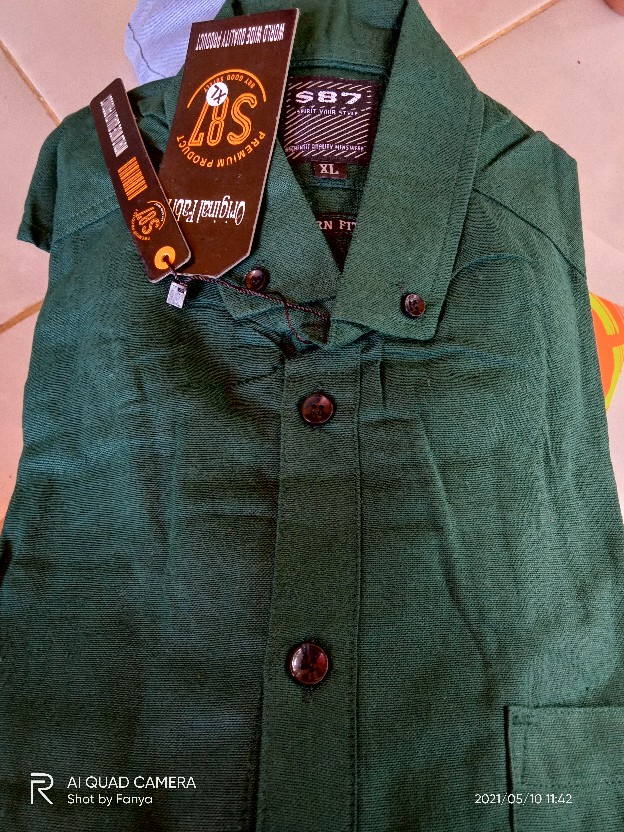 Credomenstore Short Batik Songket Motive Size M-xl Kemeja Batik Pria Lengan Pendek