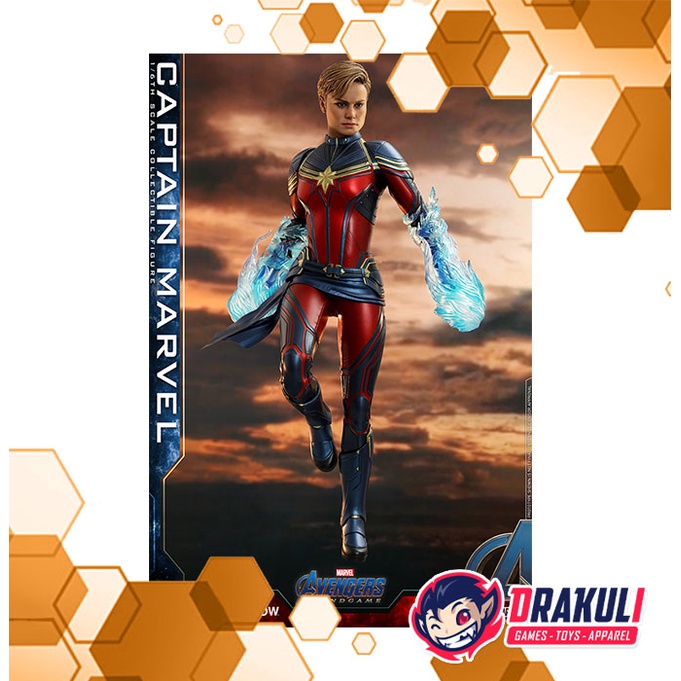 Hot Toys 1/6th Scale Avengers Endgame - Captain Marvel