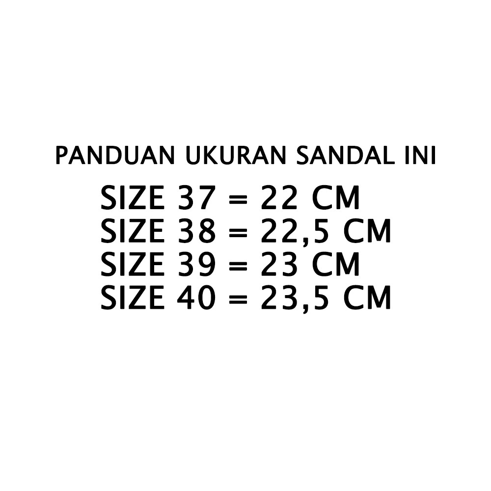 Alldays Mart 07 - Sandal Slip On Wanita Random Model dan Warna Size 37/40