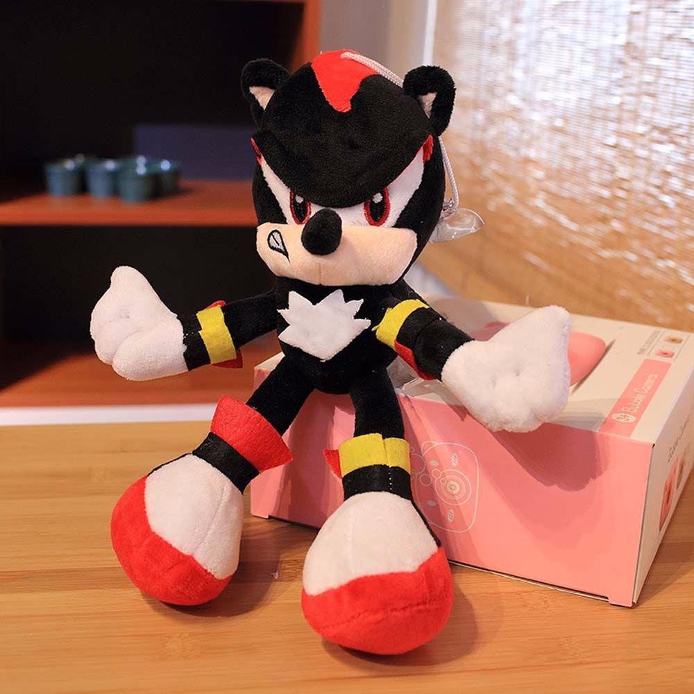 Quinton Sonic the Hedgehog 28 cm Shadow Figure Mainan Boneka Hewan Boneka Lembut Stuffed Toys Mainan Mewah