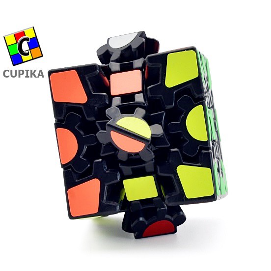 Rubik 3x3 Gear X-Cube Lefun Qiyi Yj Yongjun Magic Cube Mainan Anak