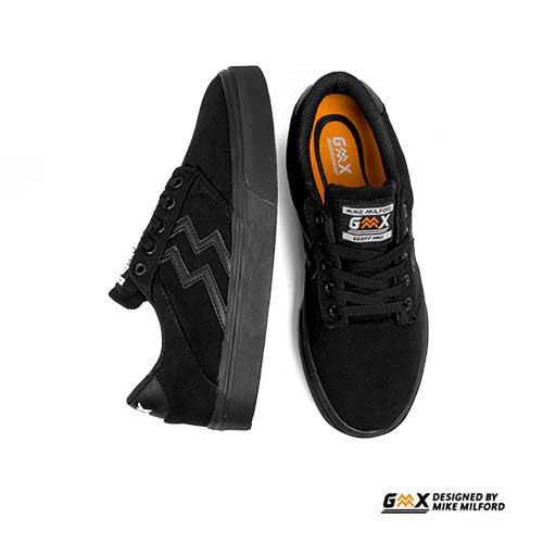 Sepatu Kets Sneaker GMX x Mike Milford - GAVIN ALL BLACK STZ Original