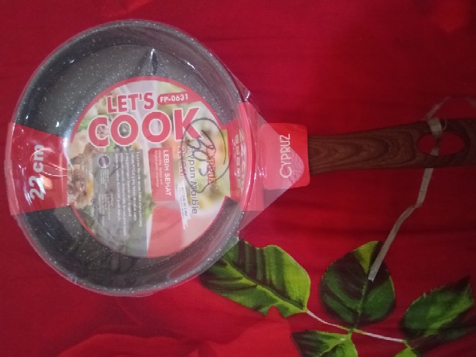 Cypruz Fp-0631 Fry Pan Marble Granit Wajan Penggorengan 22 Cm Asli  Belgium