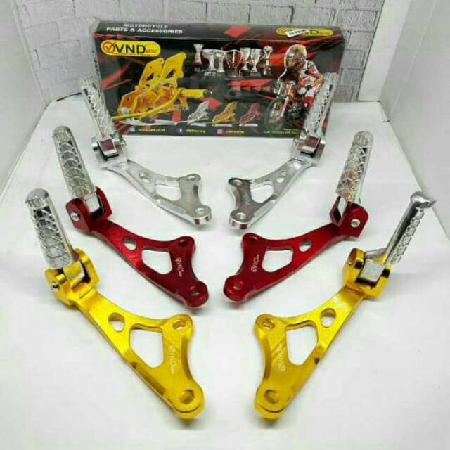 Footstep belakang ninja 150 rr step ninja150rr variasi ninja r ninja 150r khusus knalpot Cobra