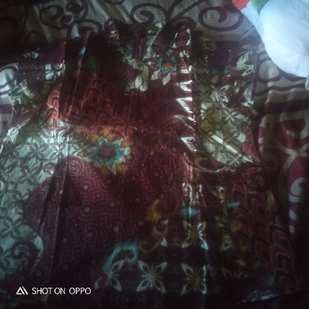 Atasan Blouse Batik Wanita Big Size 569