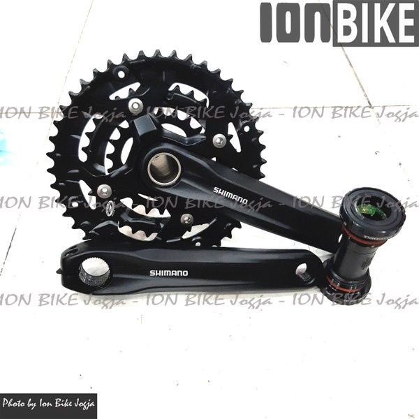 Crank Shimano Acera FC MT300 40-30-22T HT2 Chainring Murah Ringan