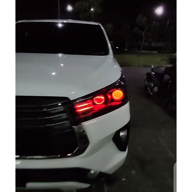 Jual Headlamp Innova Reborn New Led Demon Eyes.Lampu Innova Reborn Led
