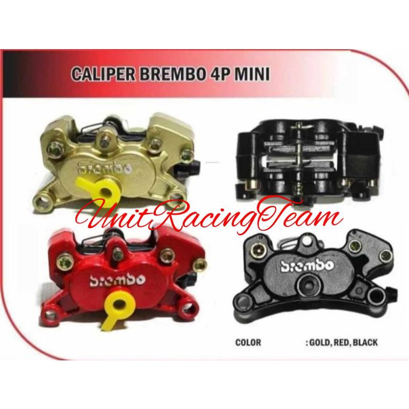 KALIPER MINI BREMBO 4 PISTON THAILAND UNIVERSAL