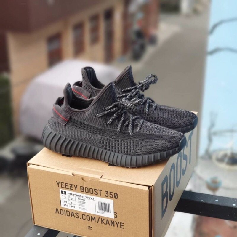 Adidas Yezzy 350 v2 Black Static Reflective Premium