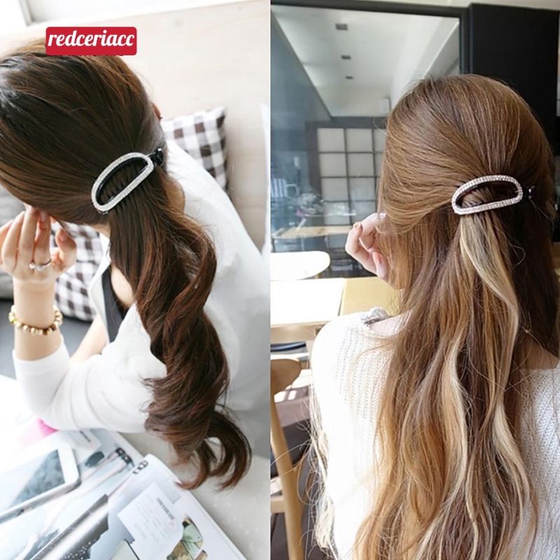 Jepit rambut korea wanita motif baru original import