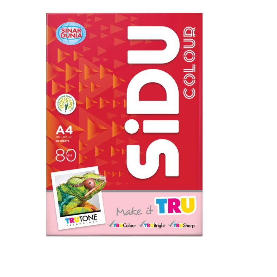 

[Terlaris Today] SiDU Kertas Fotocopy Berwarna Pink 80 GSM A4
