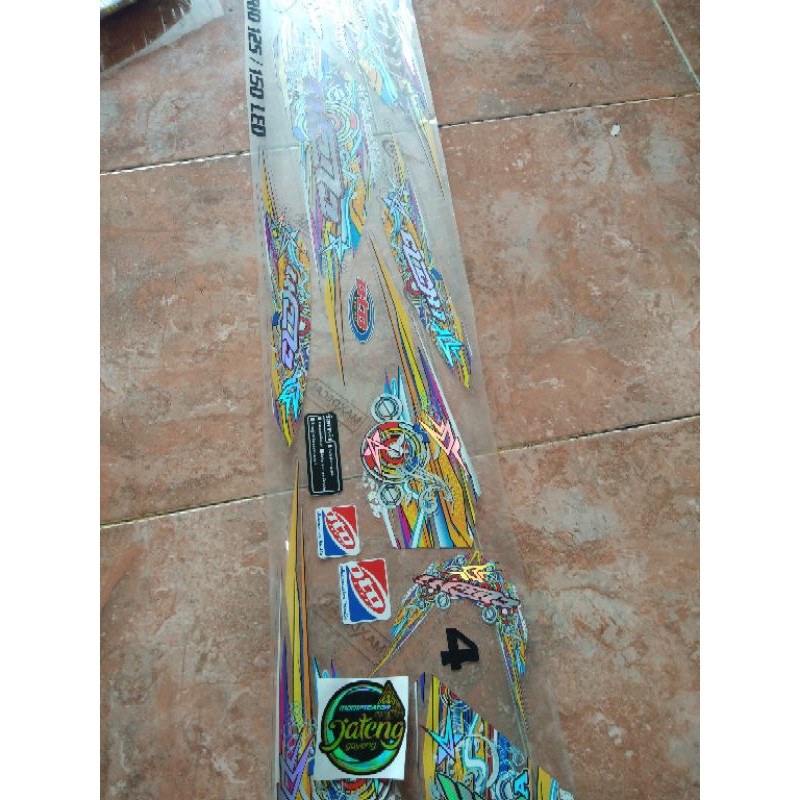 Striping transparan hologram VARIO LED 150/125