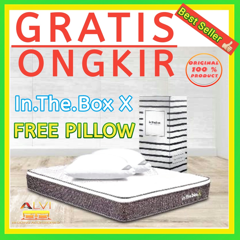 INTHEBOX X Ukuran 160 x 200 27 cm Queen No 2 IN THE BOX Matras Kasur Spring Bed
