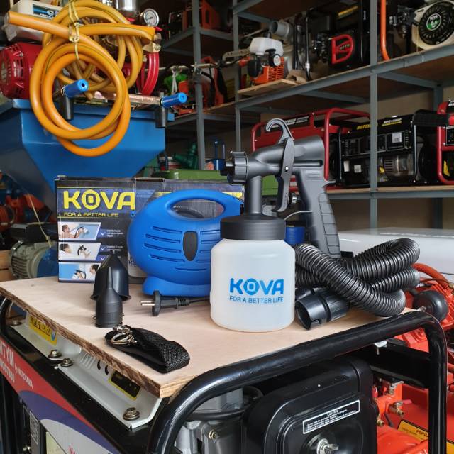 MESIN CAT LISTRIK KOMPRESSOR CAT LISTRIK KOVA ELECTRIC SPRAY GUN