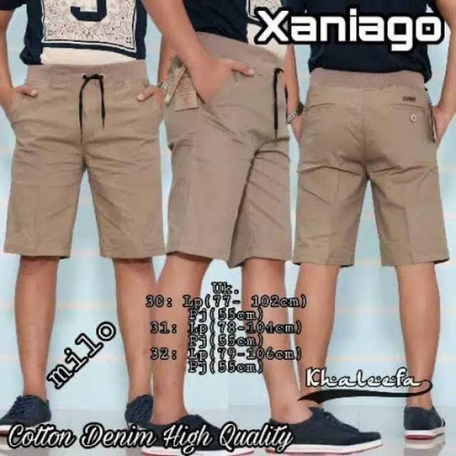 CELANA CHINOS PENDEK RIP COLOR