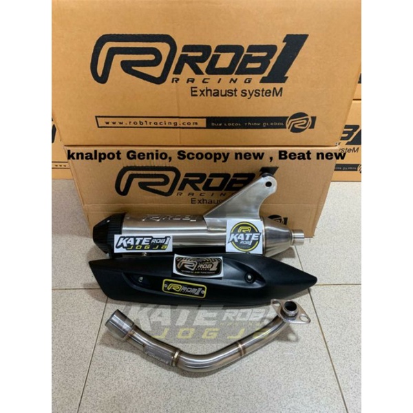 knalpot all new Genio rob1 & Scoopy 2020 dan Beat new deluxe - Genio | knalpot  Scoopy new | Beat st