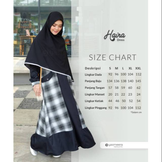 Haira dress original yasmeera