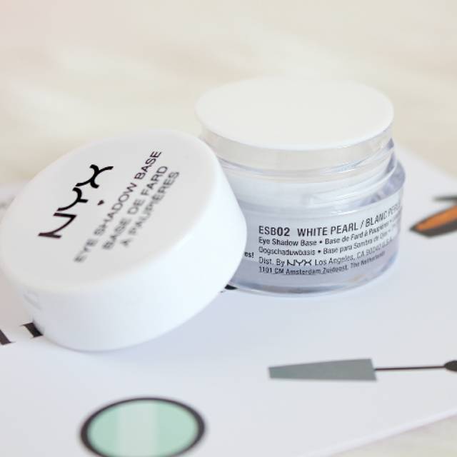 ORIGINAL Profesional Make up NYX Eye Shadow Base-White Pearl