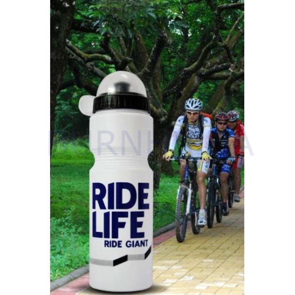 Botol Minum Olahraga Sepeda Ride Life Logo 750ml burnhilda