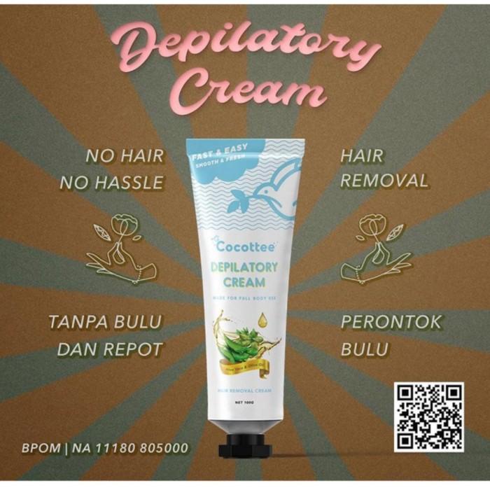 Acron | Cocotte Depilatory Cream Perontok Bulu New Best Seller Murah